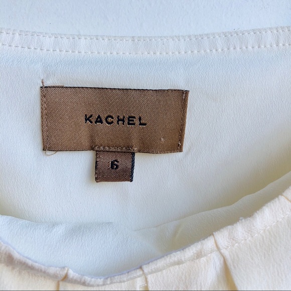 ANTHROPOLOGIE KACHEL 100% Silk Slip Beaded Dress - Picture 2 of 5